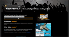 Desktop Screenshot of kisakatsomo.fi